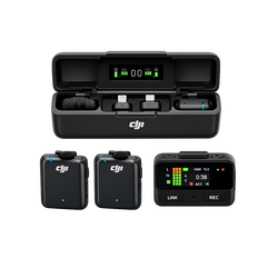 DJI Mic 2 Simsiz Yaxa Mikrofonu