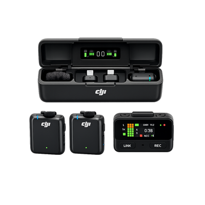 DJI Mic 2 Simsiz Yaxa Mikrofonu